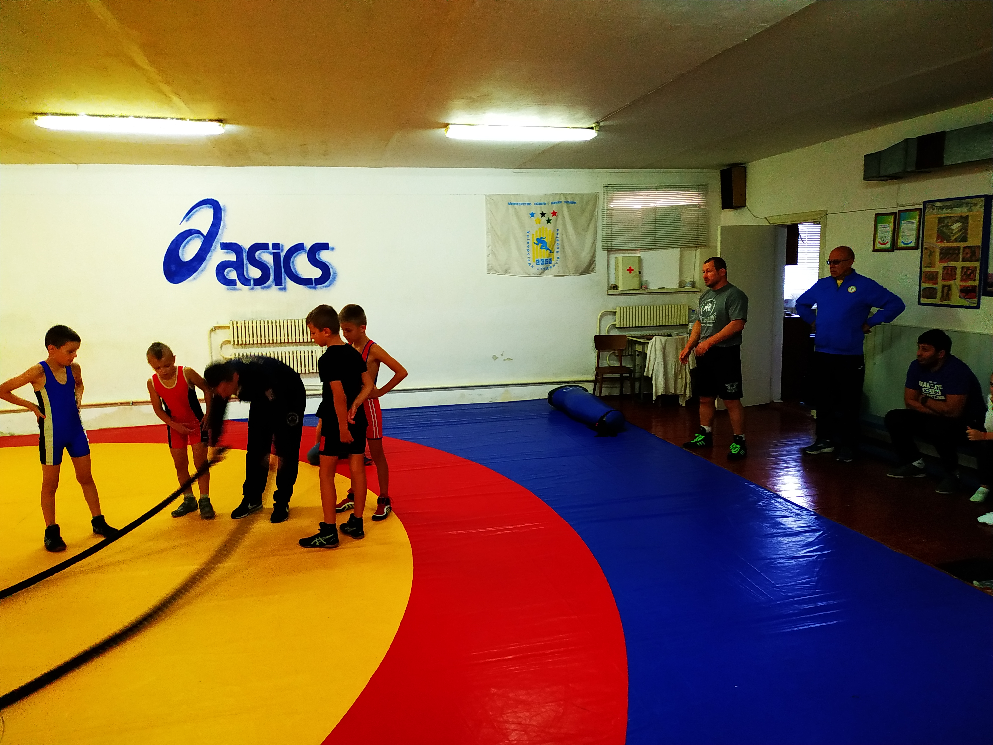 Майстер клас з боротьби